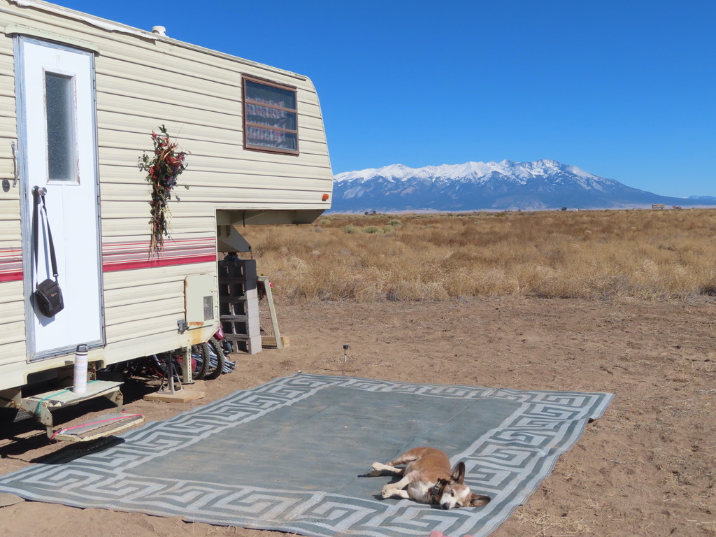 Our vintage 5th wheel