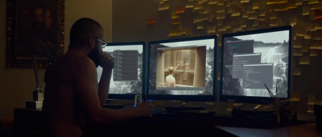 Oscar Isaac in Ex Machina